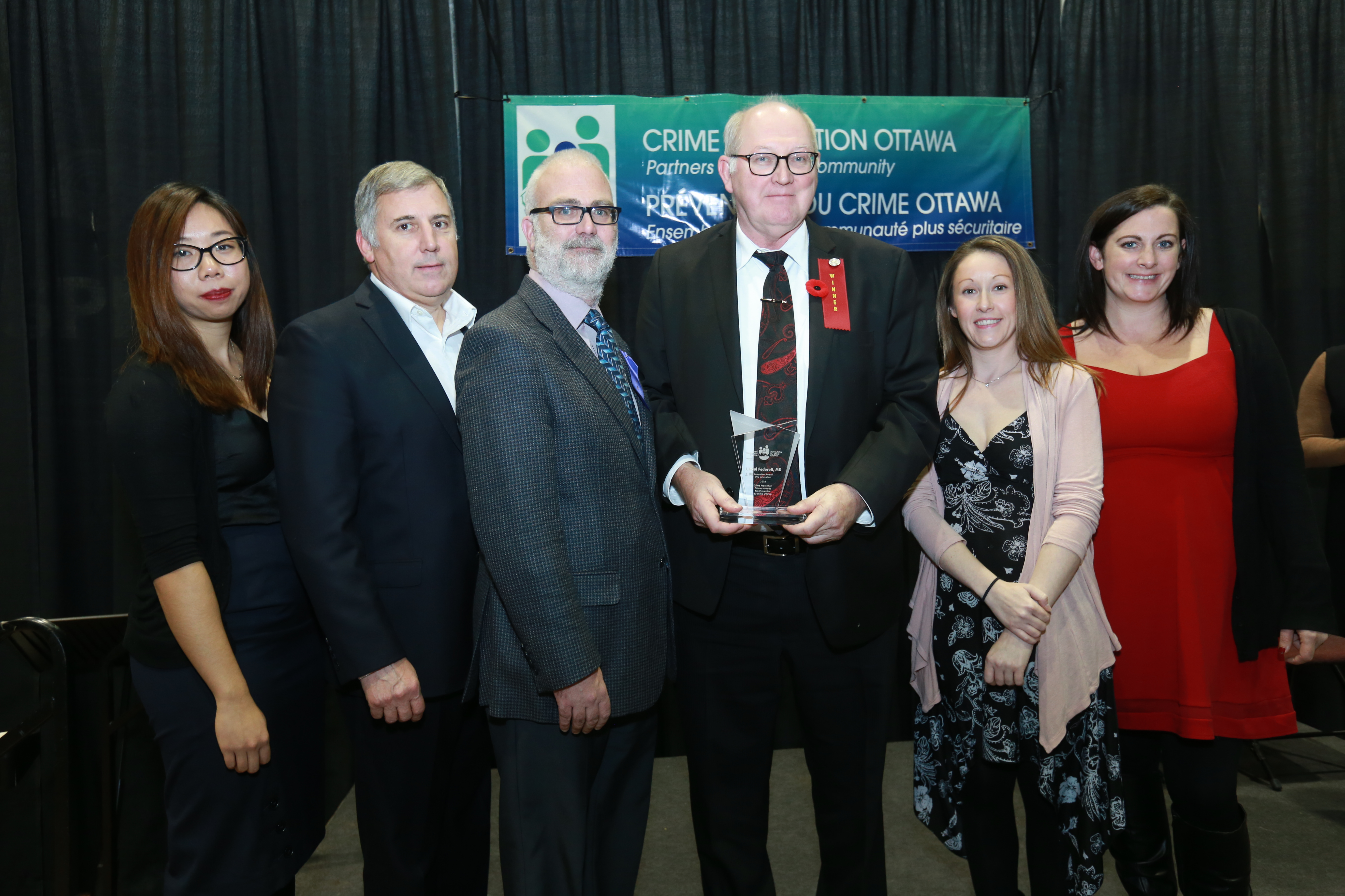 Thanh Ly, Anthony Di Monte, Councillor Jeff Leiper, Dr. Paul Fedoroff, Natasha Knack, and Lisa Murphy