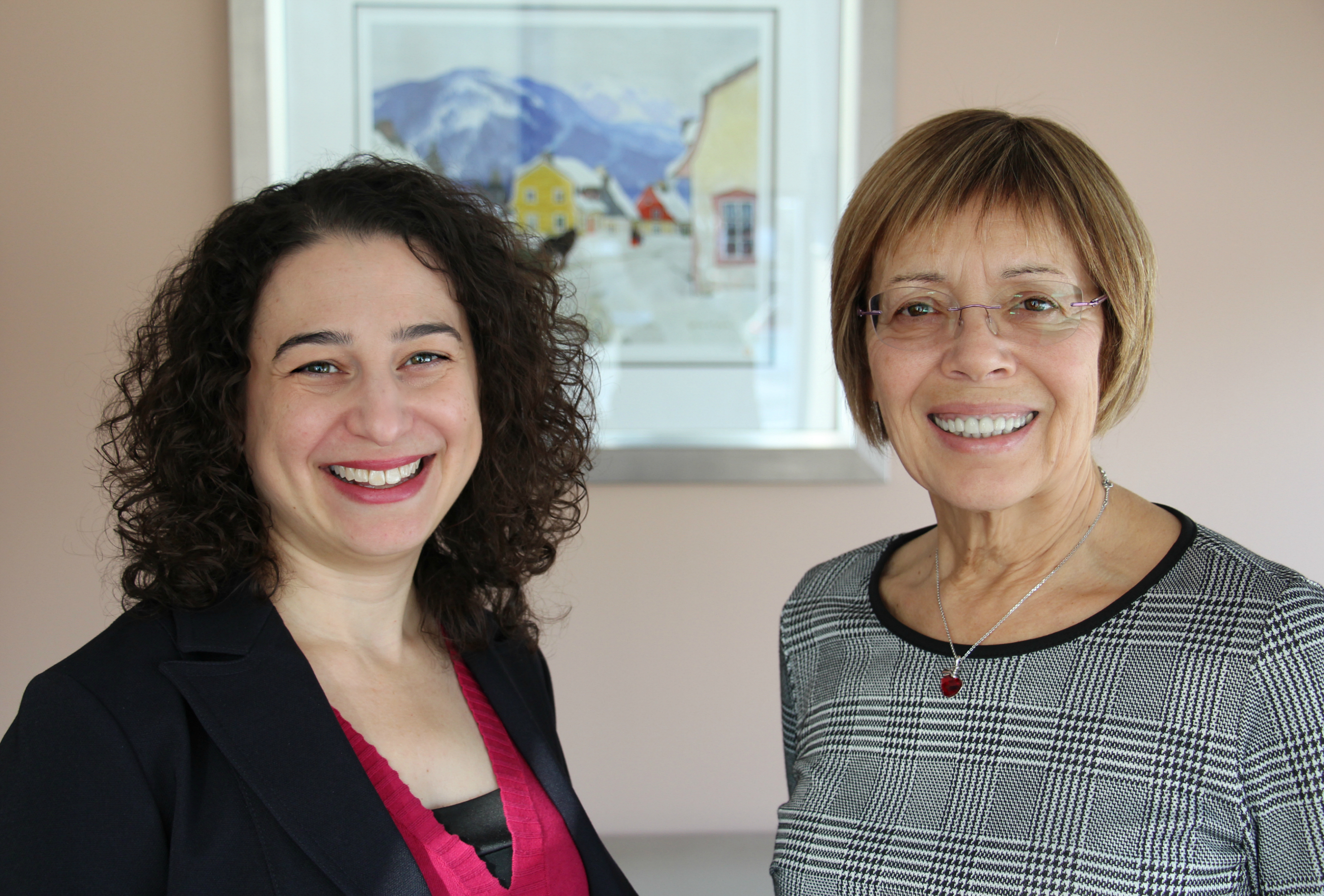 Dr. Kim Corace and Joanne Bezzubetz