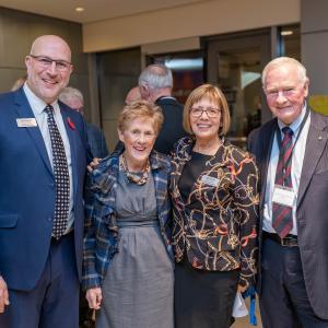 Mitchell Bellman, Sharon Johnston, Joanne Bezzubetz, David Johnston 