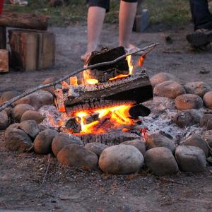 Image of a campfire