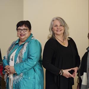 Joanne Bezzubetz, Glenda O'Hara, Michèle Langlois et Anne Graham