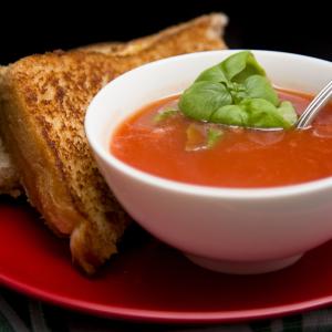 Soup and sandwich