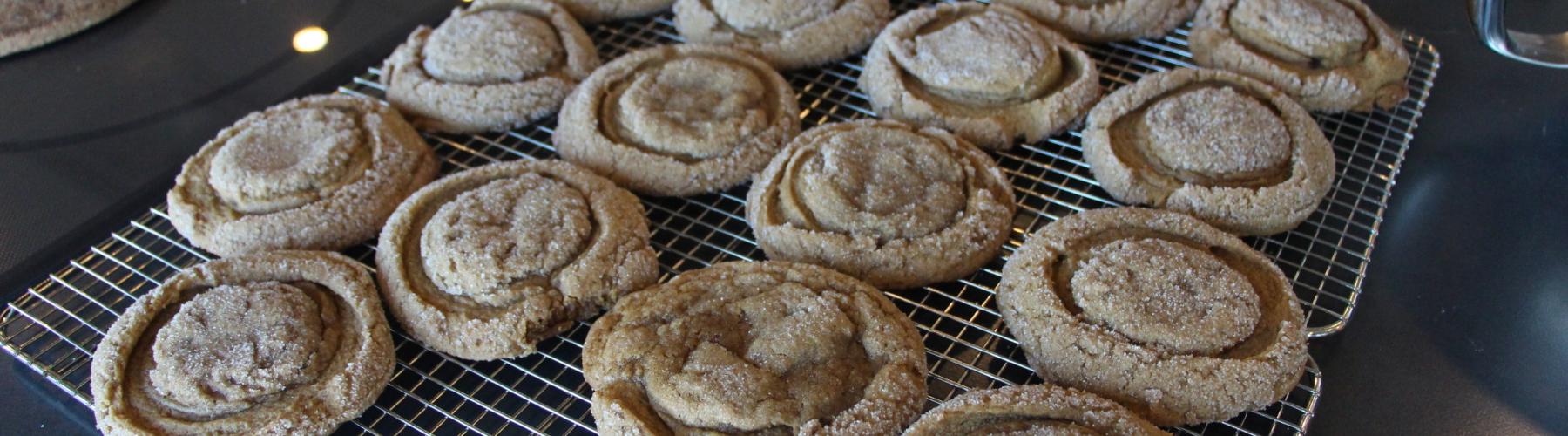 Les biscuits Bakeology sortent du four.