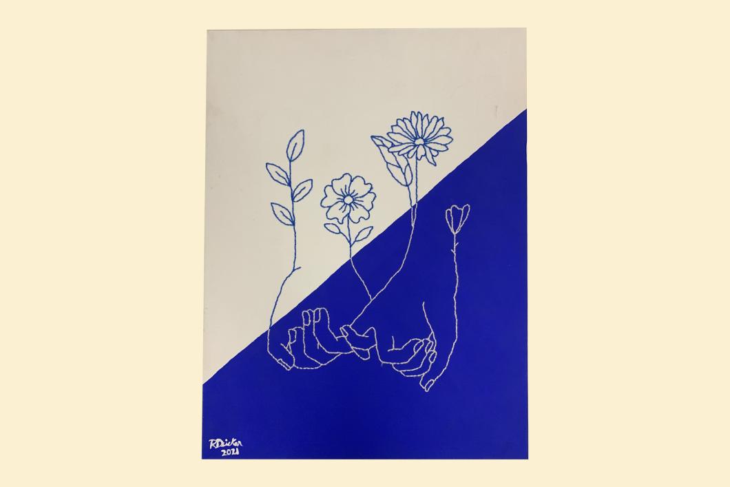 Growing together #1, by Robin Dziekan (12”x 16”) | $50